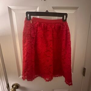 Draper James Blooming Lace Skirt